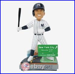 Juan Soto New York Yankees Next Stop Bobblehead FOCO NEW ORIG BOX #144 NIB MVP