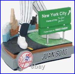 Juan Soto New York Yankees Next Stop Bobblehead FOCO NEW ORIG BOX #144 NIB MVP