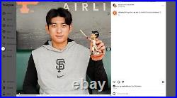 Jung Hoo Lee signed Bobblehead 7/28/24 2024 SGA San Francisco Giants MLB Holo