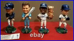 KC Royals HOF GEORGE BRETT, FRANK WHITE, DICK HOWSER, FRED PATEK BOBBLEHEADS