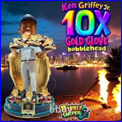 KEN GRIFFEY JR. Seattle Mariners 10x Rawlings Gold Glove Award MLB Bobblehead