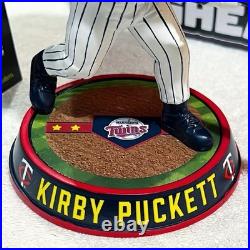 KIRBY PUCKETT Minnesota Twins Field Stripe Bighead MLB #144 Bobblehead