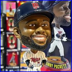 KIRBY PUCKETT Minnesota Twins Field Stripe Bighead MLB #144 Bobblehead