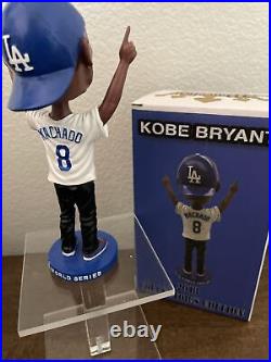 KOBE BRYANT Dodgers/Lakers 2018 WORLD SERIES Bobblehead #/476 NIB Very Rare