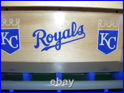 Kansas City Royals Bobble heads Showcase WS Felt Floor shipped dis-assembled