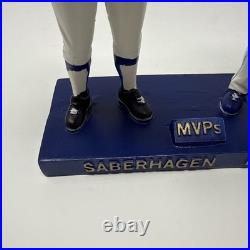 Kansas City Royals Bret Saberhagen & Salvador Perez Season Ticket Bobblehead STM