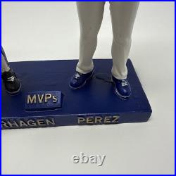 Kansas City Royals Bret Saberhagen & Salvador Perez Season Ticket Bobblehead STM