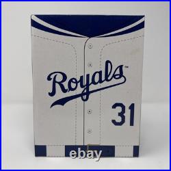 Kansas City Royals Bret Saberhagen & Salvador Perez Season Ticket Bobblehead STM