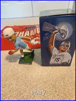 Kansas City Royals Patrick Mahomes BobbleHead Rare With BACK TO BACK FLAG