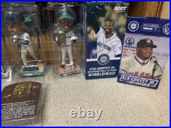 Ken Griffey Jr Bobble Head HOF Lot! Replica Statue, Mariners HOF, HOF Seattle