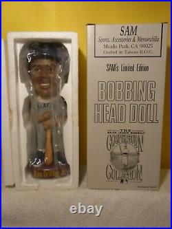 Ken Griffey Jr. MLB SAM Bobblehead MINT NIB RARE Gray Jersey