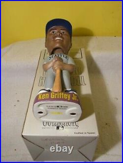 Ken Griffey Jr. MLB SAM Bobblehead MINT NIB RARE Gray Jersey