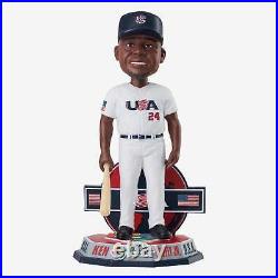 Ken Griffey Jr. Team USA 2023 World Baseball Classic Hitting Coach Bobblehead