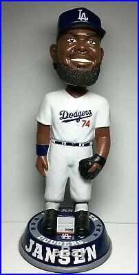 Kenley Jansen Signed 3 Feet Tall Dodgers Baseball Bobblehead PSA 8A56972