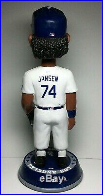 Kenley Jansen Signed 3 Feet Tall Dodgers Baseball Bobblehead PSA 8A56972