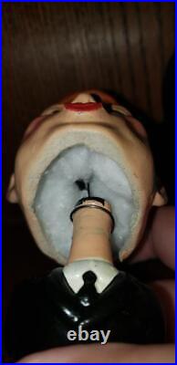 Kennedy Kissing Dolls, bobble head, bobbing head, nodder, Mint Restored