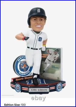 Kirk Gibson- Detroit Tigers Rookie Sports Illustrated Cover Bobblehead- New