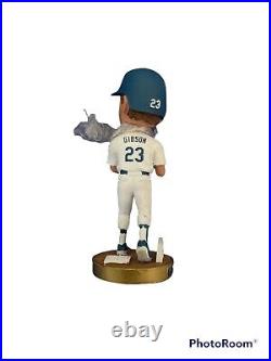 Kirk Gibson Signed SGA (2012) Bobblehead. Beckett Witness COA