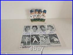 LA DODGERS Record Setting Infield Autographs & BOBBLEHEAD