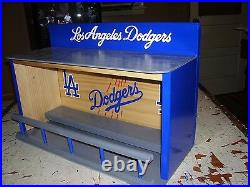 LA Dodgers Bobblehead Display Case with Blue B logo READY TO SHIP