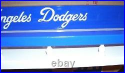 LA Dodgers Display shelf 8 x 36 inches with gallery rail