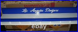 LA Dodgers Display shelf 8 x 36 inches with gallery rail