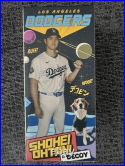 LA Dodgers GOLD Shohei Ohtani & Decoy Bobblehead SGA. Rare Item
