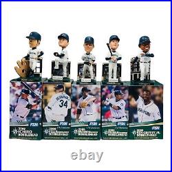 LOT Bobblehead'09 Seattle Mariners MLB Safeco Field Complete Series 1-5 Set