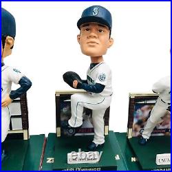 LOT Bobblehead'09 Seattle Mariners MLB Safeco Field Complete Series 1-5 Set