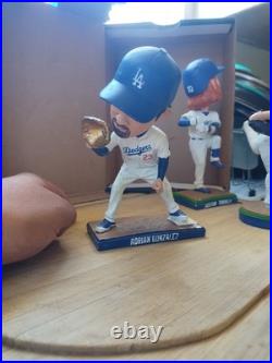 LOT Dodger Bobble Head Figures Collectible Lot