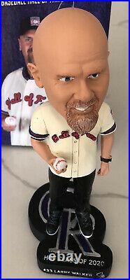 Larry Walker HOF Class Of 2020 Bobblehead Colorado Rockies Baseball Hall Of Fame