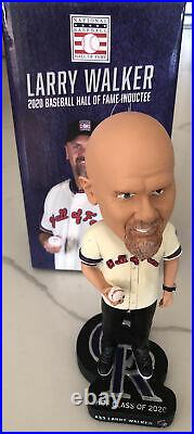 Larry Walker HOF Class Of 2020 Bobblehead Colorado Rockies Baseball Hall Of Fame