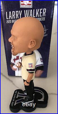 Larry Walker HOF Class Of 2020 Bobblehead Colorado Rockies Baseball Hall Of Fame