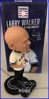 Larry Walker HOF Class Of 2020 Bobblehead Colorado Rockies Baseball Hall Of Fame