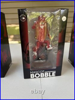 Limited Edition & All 3 Nib Hot Dog Racers Cleveland Indians Bobble Heads
