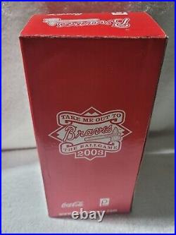 Limited Edition Hank Aaron Bobblehead 2003 Atlanta Braves SGA With Box HOF