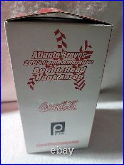 Limited Edition Hank Aaron Bobblehead 2003 Atlanta Braves SGA With Box HOF