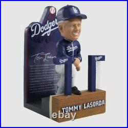 Los Angeles Dodgers Legend Tommy Lasorda Career Stats Bobblehead BRAND NEW