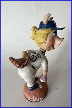 Los Angeles Dodgers MLB bobblehead Miss Piggy Vintage Jim Henson Rare