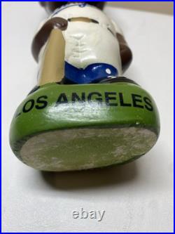 Los Angeles Dodgers Vintage 1960's Round Base Green Nodder Bobblehead
