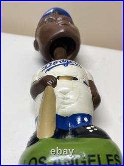 Los Angeles Dodgers Vintage 1960's Round Base Green Nodder Bobblehead