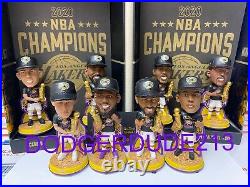 Los Angeles Lakers 2020 Nba Champions Commemorative Mini Bobblehead Set Lebron