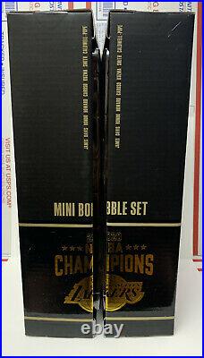 Los Angeles Lakers 2020 Nba Champions Commemorative Mini Bobblehead Set Lebron