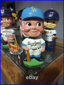 Los Angeles Nodder Bobble Bobbing Head Bobbin Early 1962 Green Baseball