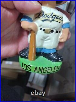 Los Angeles Nodder Bobble Bobbing Head Bobbin Early 1962 Green Baseball