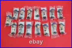 Lot Of 15 Miniature Bobble Heads Baseball Stars 3 Tall Assorted Players/Teams