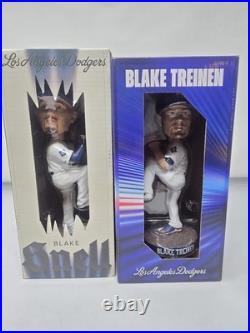Lot Of 2 Los Angeles LA Dodgers Bobble Heads Blake Treinen Blake Snell