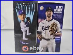 Lot Of 2 Los Angeles LA Dodgers Bobble Heads Blake Treinen Blake Snell
