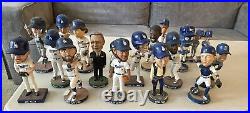 Lot of 18 Los Angeles Dodgers SGA Bobblehead (Out of Box) Taylor, Peterson, Puig