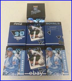 Lot of (7) COLE RAGANS Bobblehead SGA 2025 Card Series 7-8-25 NIB KC Royals